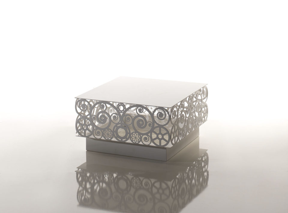 Lace coffee table